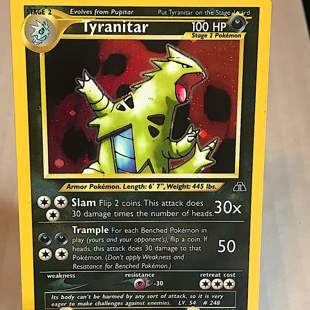 Tyranitar (Neo Discovery) Pokémon TCG 12/75